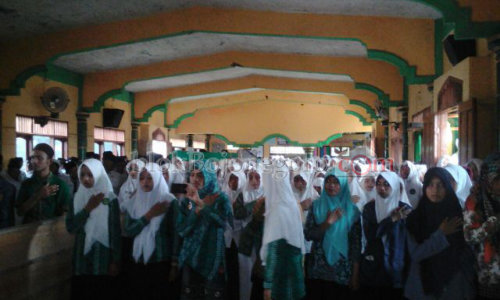 Deklarasi Pelajar Anti-Hoax PC IPNU-IPPNU Berlangsung Semarak